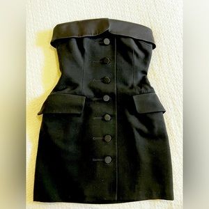 COPY - Alexander Wang Black Tuxedo Dress